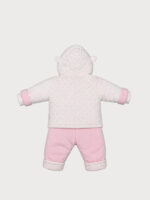 Conjunto Bebe Chaquetón, Peto y Jersey Mod. Estrellitas - Imagen 8