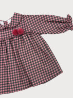 Vestido Bebe Estampado a Cuadros Mod. Gabrielle - Imagen 3