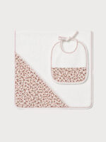 Conjunto Capa Baño y Babero Mod. Berta