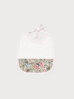 Conjunto Capa Baño y Babero Mod. Florecillas - Imagen 2