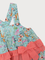 Ranita Bebe con Tirantes Estampado Floral Mod. Alegría - Imagen 3