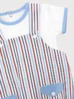 Conjunto Camiseta y Ranita a Rayas Mod. Ibiza - Imagen 3