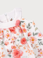 Vestido Bebe Pique Flores Mod. Clara - Imagen 3