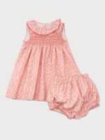 Jesusito Bebe Mini Flor Punto Smock Mod. Rosalía - Imagen 4