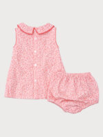 Jesusito Bebe Mini Flor Punto Smock Mod. Rosalía - Imagen 2