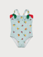 Bañador Bebe Estampado Vichy Mod. Frutas - Imagen 2