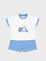 Conjunto Bebe Camiseta y Pantalón Mod. Vespa - Imagen 2