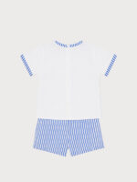 Conjunto Bebe Camiseta y Pantalón de Rayas Mod. Leire - Imagen 4