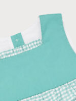 Vestido Bebe Estampado Mod. Vichy - Imagen 3