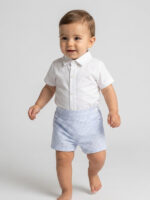 Conjunto Bebe Camisa y Pantalón Vichy Mod. Carlitos