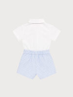 Conjunto Bebe Camisa y Pantalón Vichy Mod. Carlitos - Imagen 4