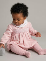 Jesusito Bebe Lunares Punto Smock Mod. Patry